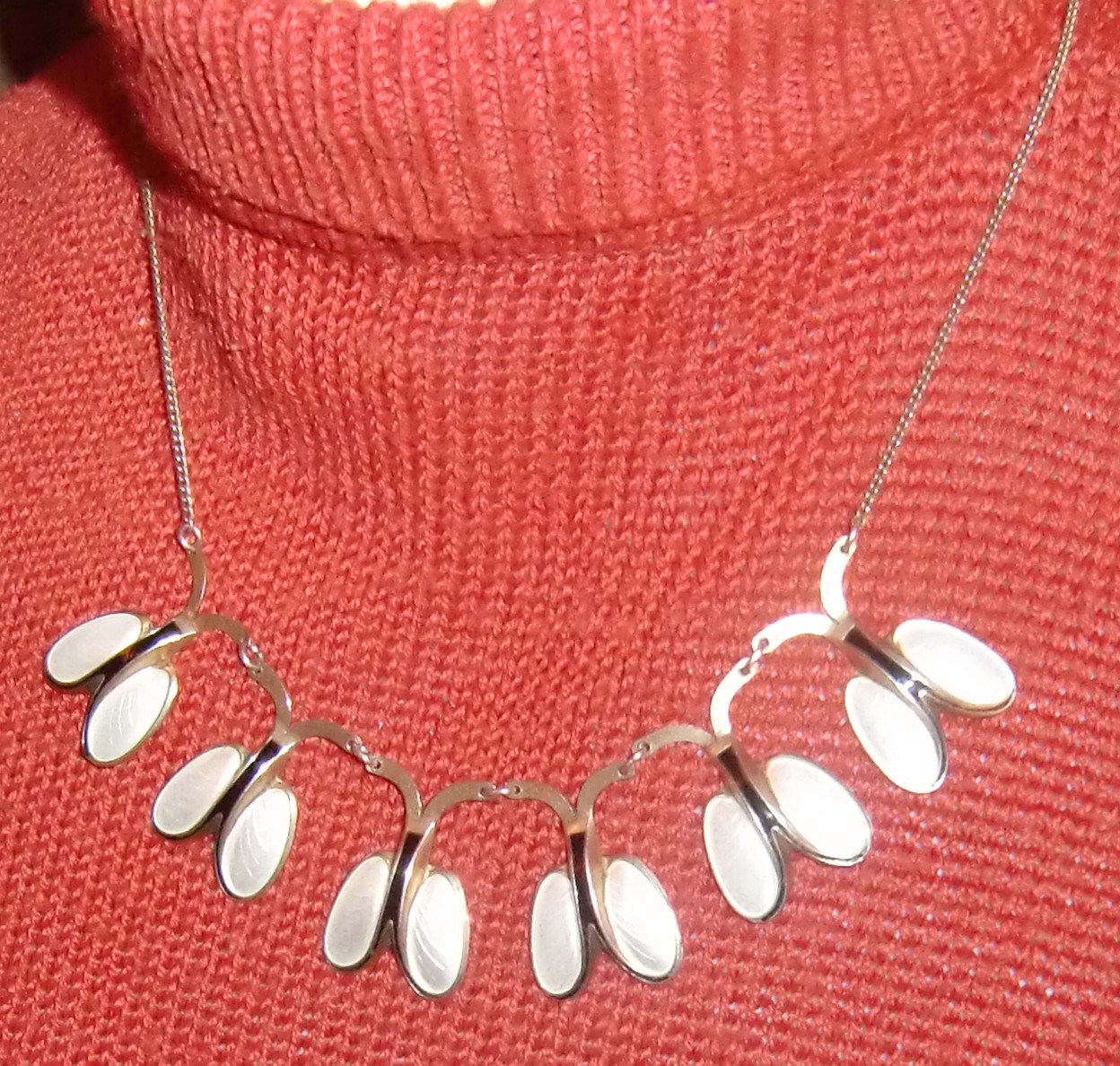 M150AM 1950s necklace  925s